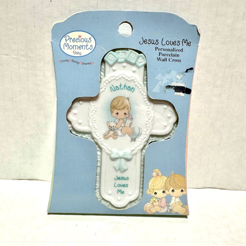 Precious Moments Cross "Nathan"